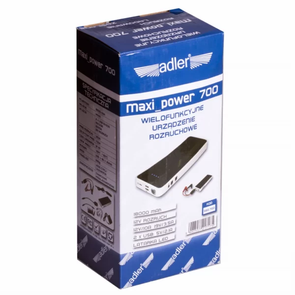 Urządzenie rozruchowe ADLER MAXI Power-700 - obrazek 4