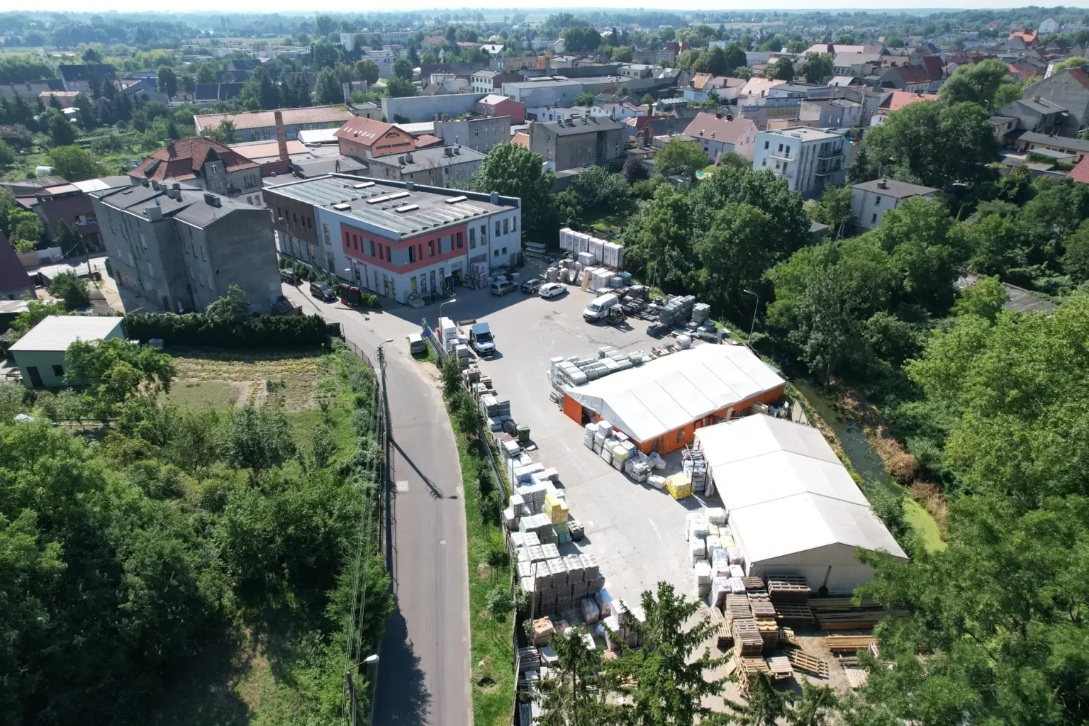 HydroartGaca - Centrum z drona