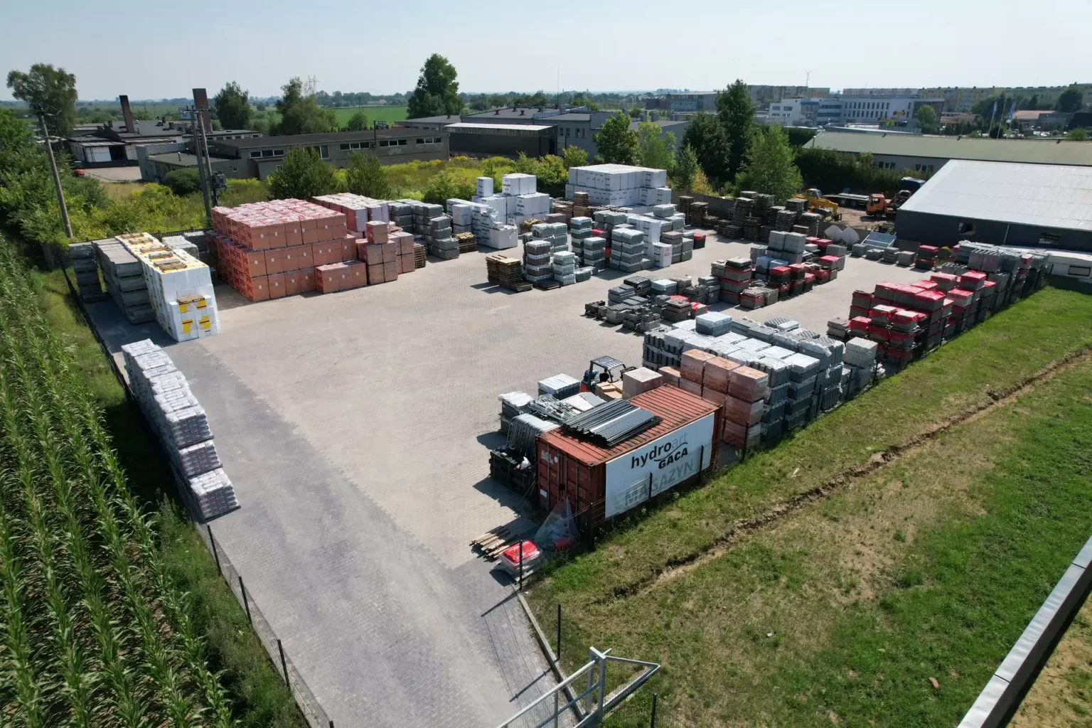 HydroartGaca - Skład magazynowy