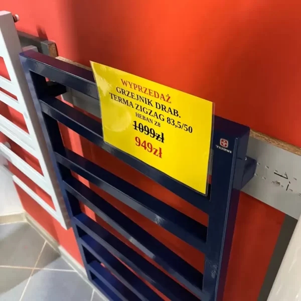 Grzejnik drabinkowy TERMA ZIGZAG
