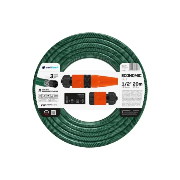 Zestaw zraszający CELLFAST ECONOMIC 1/2" 20M