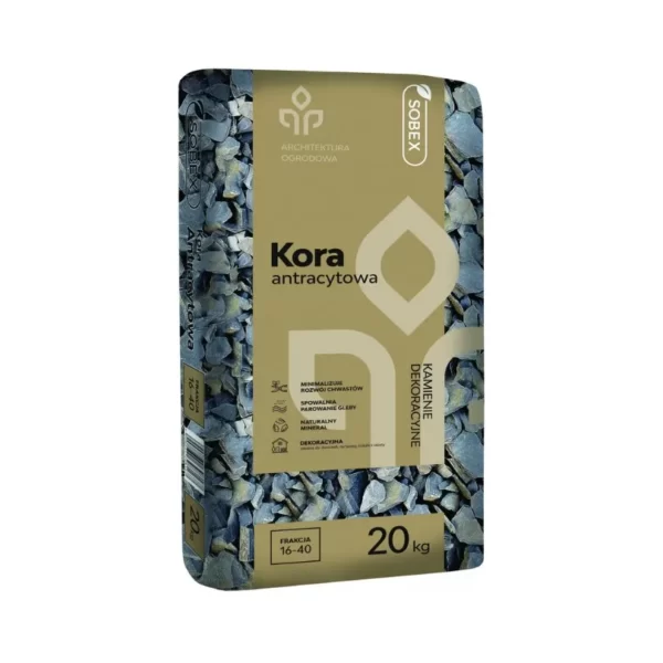 Kora antracytowa 20kg