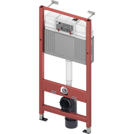 STELAŻ WC TECE BASE 3/6L + WSPORNIKI