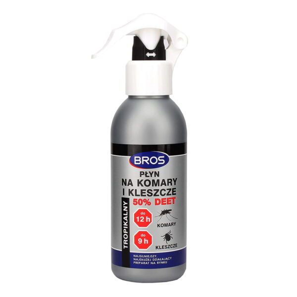 BROS Płyn na komary i kleszcze Tropikalny 130ml