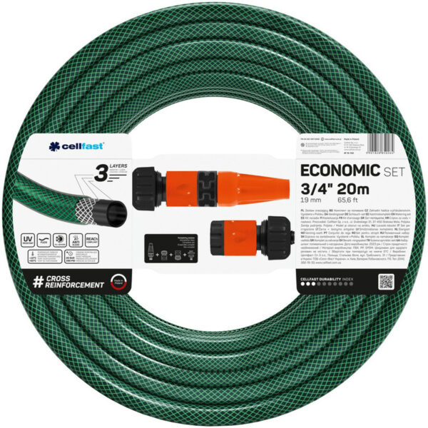 Zestaw zraszający CELLFAST ECONOMIC 3/4" 20m