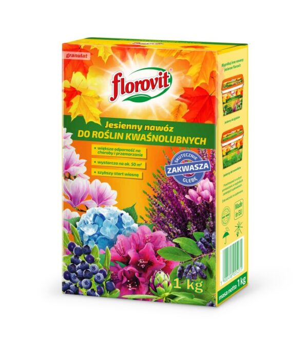 Nawóz FLOROVIT Jesienny do kwaśnolubnych 1kg